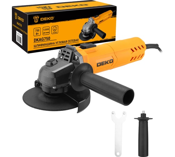 Изображение товара Углошлифовальная машина DEKO DKAG750 063-4164