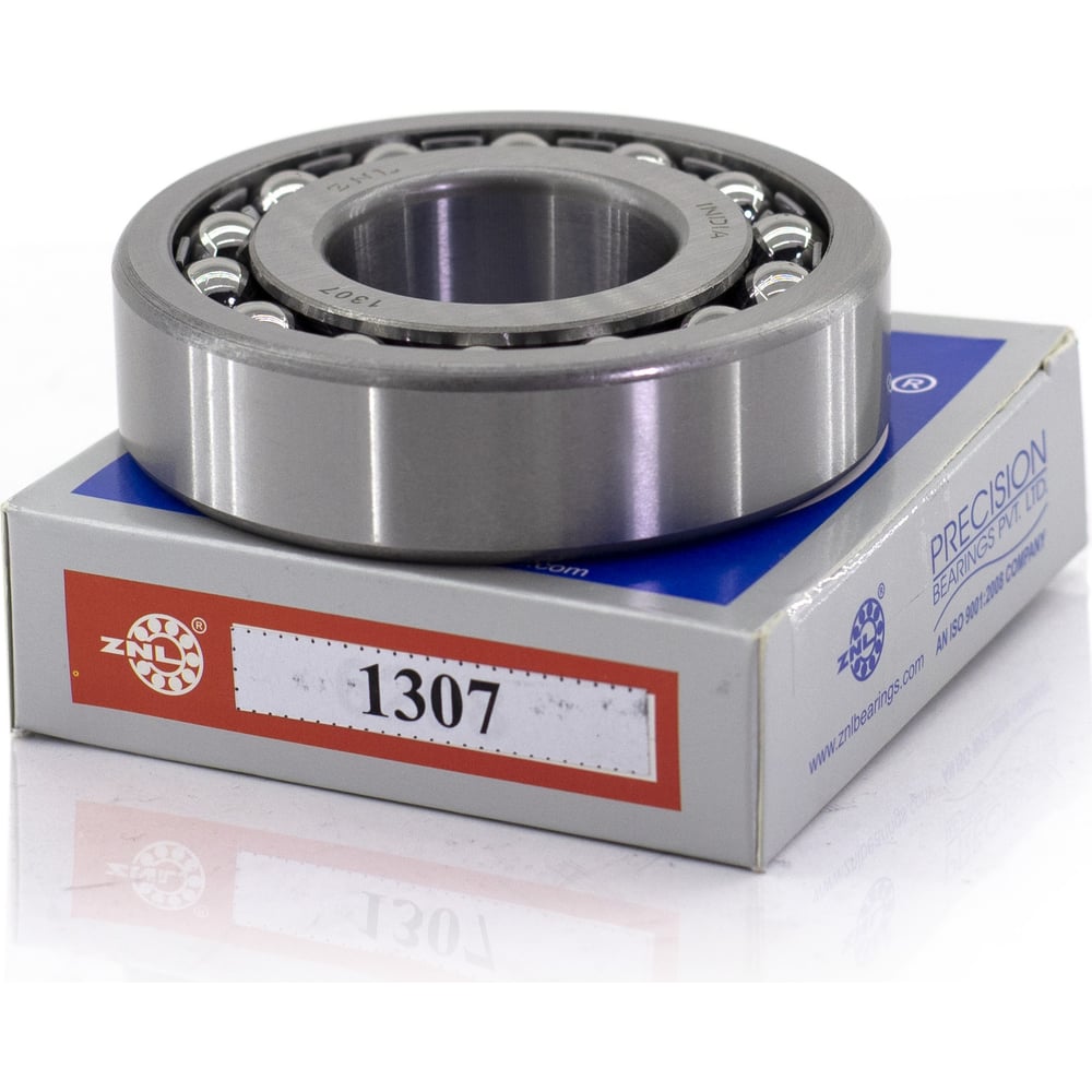 Изображение товара Подшипник ZNL 1307 шариковый двухрядный открытый