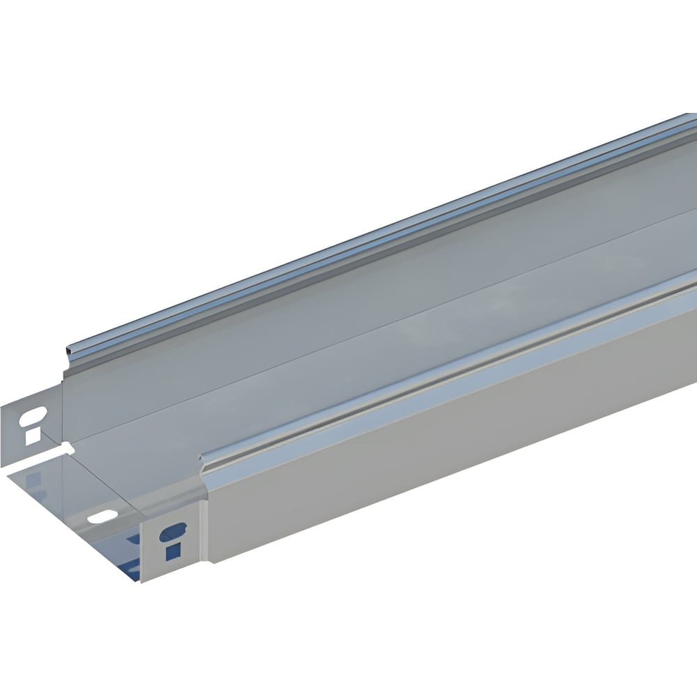 Изображение товара Глухой монтажный лоток из стали LSG 400x80 2000 мм горячий цинк серый ООО Стальные системы