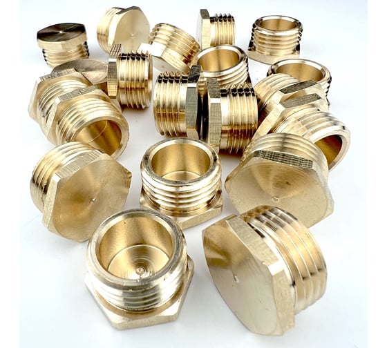 Изображение товара Заглушка латунная Профитт НР 1/2" - 20 шт. 9274702