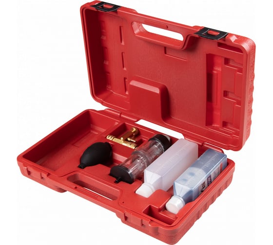 Изображение товара Набор для тестирования утечки выхлопных газов МАСТАК кейс, 5 предметов 103-40105C
