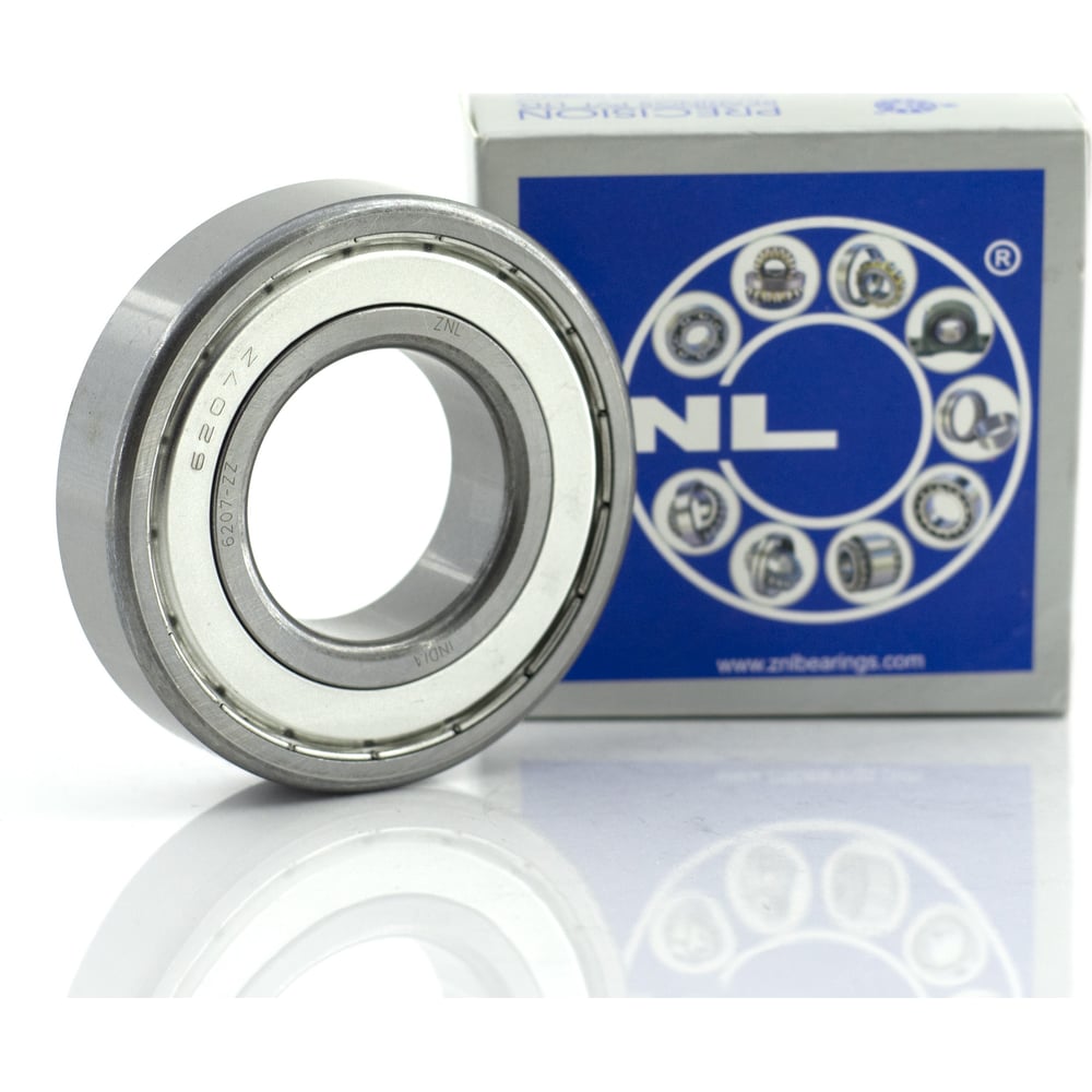 Изображение товара Подшипник ZNL 6207 ZZ радиальный шариковый однорядный with закрытым корпусом