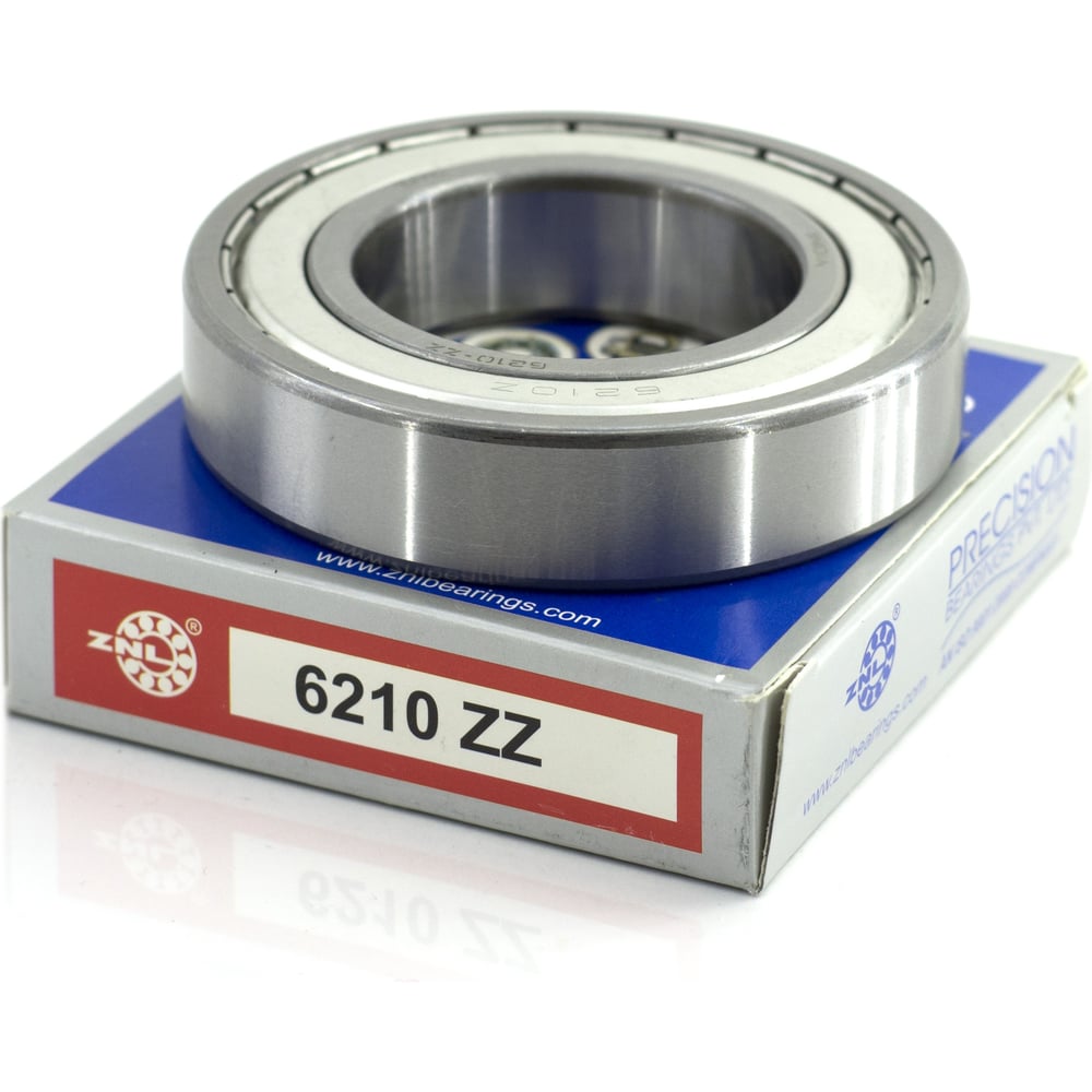 Изображение товара Шариковый однорядный подшипник ZNL 80210 6210 ZZ