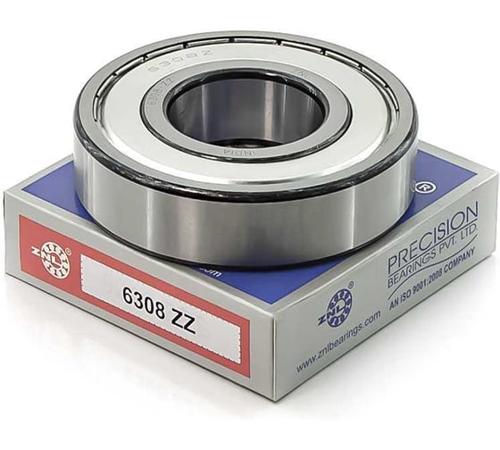Изображение товара Подшипник 80308 (6308 ZZ) ZNL