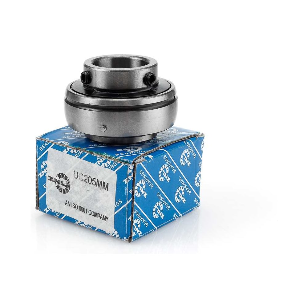 Изображение товара Подшипник ZNL UC 205 корпусной радиальный шариковый стальной закрытый