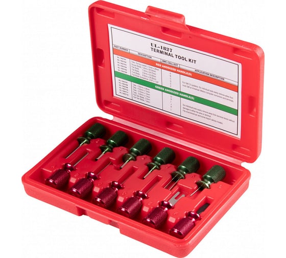 Изображение товара Набор для разъединения электроконтактов МАСТАК кейс, 12 предметов 106-20012C