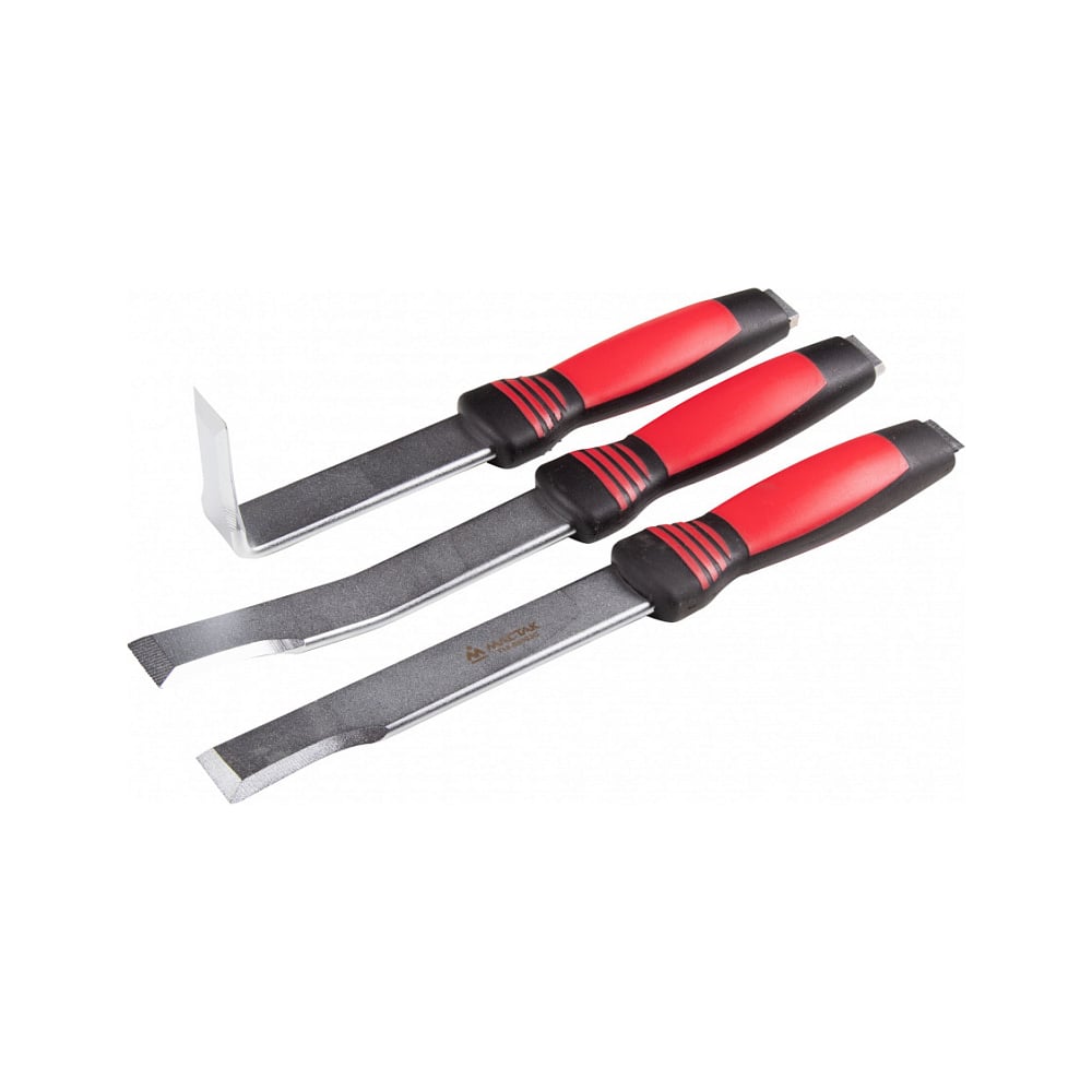 Изображение товара Набор зубил для расшивки кузовных швов МАСТАК 3 предмета кейс