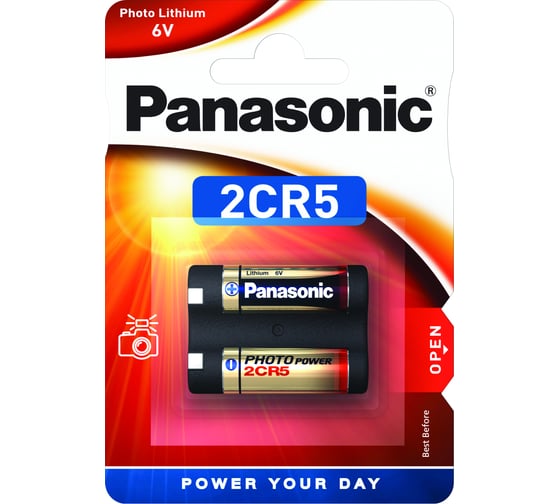 Изображение товара Батарейка Panasonic 2CR5 L/1 BP 7517