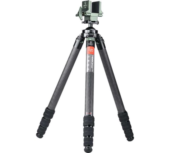 Изображение товара Штатив-трипод карбоновый Sunwayfoto T4040CS-D с зажимом SM-86 под ложе T4040CS-D+SM-86