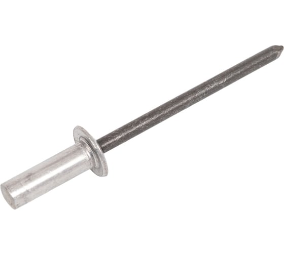 Изображение товара Заклепка вытяжная SORREX глухая (закрытая), алюминий/сталь, 4.0x12,5 мм, 250 штук ASD 40125 CE 250