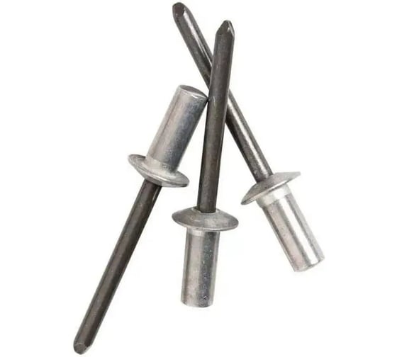 Изображение товара Заклепка вытяжная SORREX глухая (закрытая), алюминий/сталь, 3.2x9,5 мм, 500 штук ASD 32950 CE 500