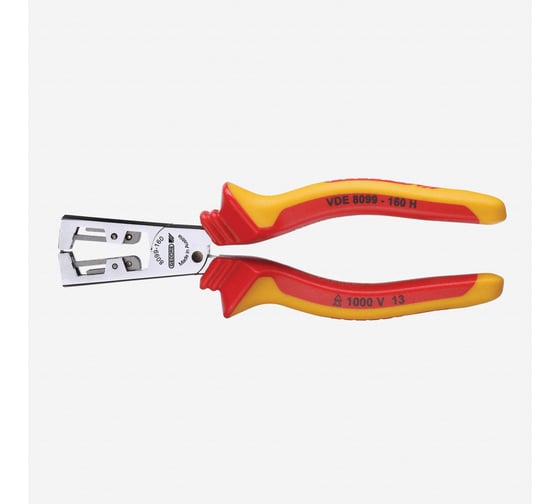 Изображение товара Плоскогубцы для снятия изоляции GEDORE VDESTRIP-FIX с изоляцией в виде чехла, 160 мм 1552082