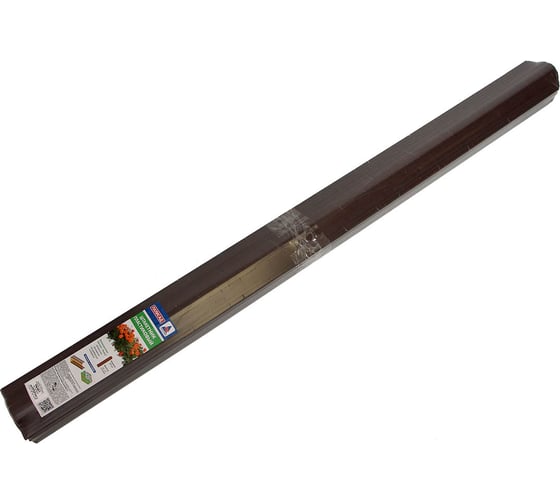 Изображение товара Пластиковый штакетник Протэкт 80 мм х 1 м, 10 шт., коричневый ПШ-80/1 К