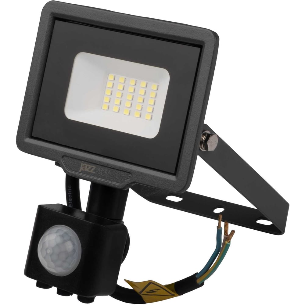 Изображение товара Светодиодный прожектор Jazzway PFL-C3 SENSOR 20Вт 6500К IP65 ДО закаленное прозрачное стекло 5026926A