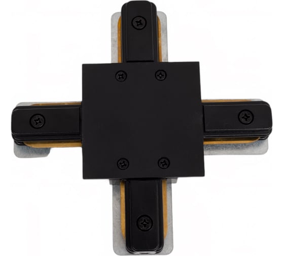 Изображение товара Коннектор Jazzway X-образный PTR/R CX-BL встраиваемый шинопровод черный 5031937