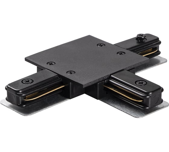 Изображение товара Коннектор Jazzway T-образный PTR/R CT-BL встраиваемый шинопровод черный 5031890