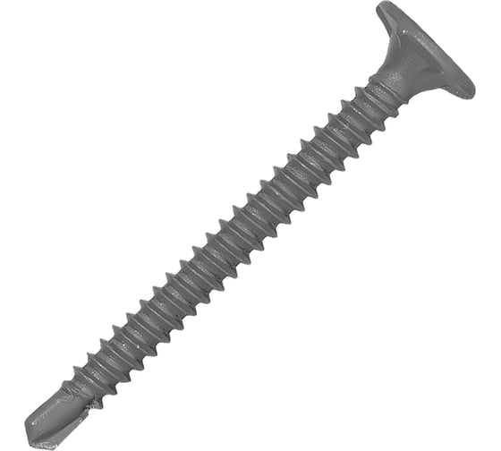 Изображение товара Саморез HARDWEX ТМ HWX2-GG-P4-3.9 х 41 мм, Phillips №2, GREY E-COAT, 500 шт. 5190040934344