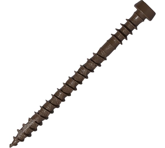 Изображение товара Саморез для террасной доски HARDWEX ТМ HWX-GD-SP-5.0 х 60 мм, H3T20, BROWN E-COAT, 250 шт. 5190040934382