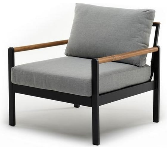 Изображение товара Кресло из алюминия Joygarden MAYA темный графит 41103