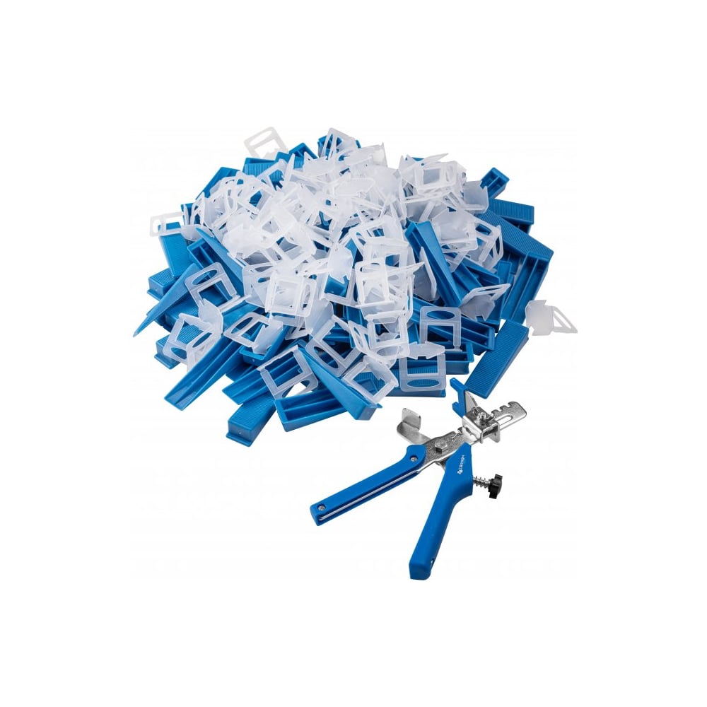 Изображение товара Скобы и зажимы для выравнивания плитки HOEGERT TECHNIK 201 шт