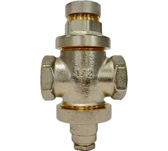 Изображение товара Регулятор давления Damento 1/2" В-В под манометр 016217