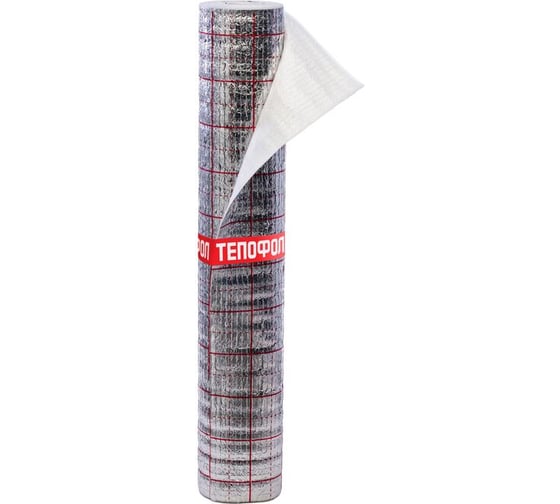 Изображение товара Подложка для теплых полов Тепофол 2мм (12м2) 742414211