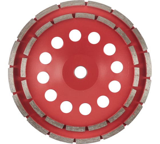 Изображение товара Чашка алмазная зачистная двухрядная GREPP 230х22.2 мм 223-22230