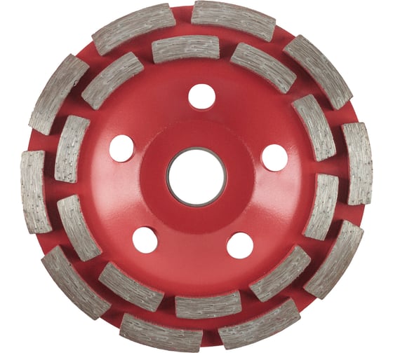 Изображение товара Чашка алмазная зачистная двухрядная GREPP 125х22.2 мм 223-22125