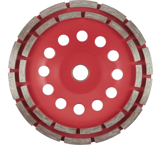 Изображение товара Чашка алмазная зачистная двухрядная GREPP 180х22.2 мм 223-22180