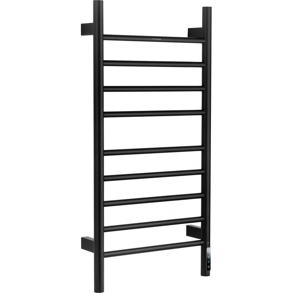 Изображение товара Электрический полотенцесушитель Wonzon & Woghand WW-AL409-MB, черный матовый