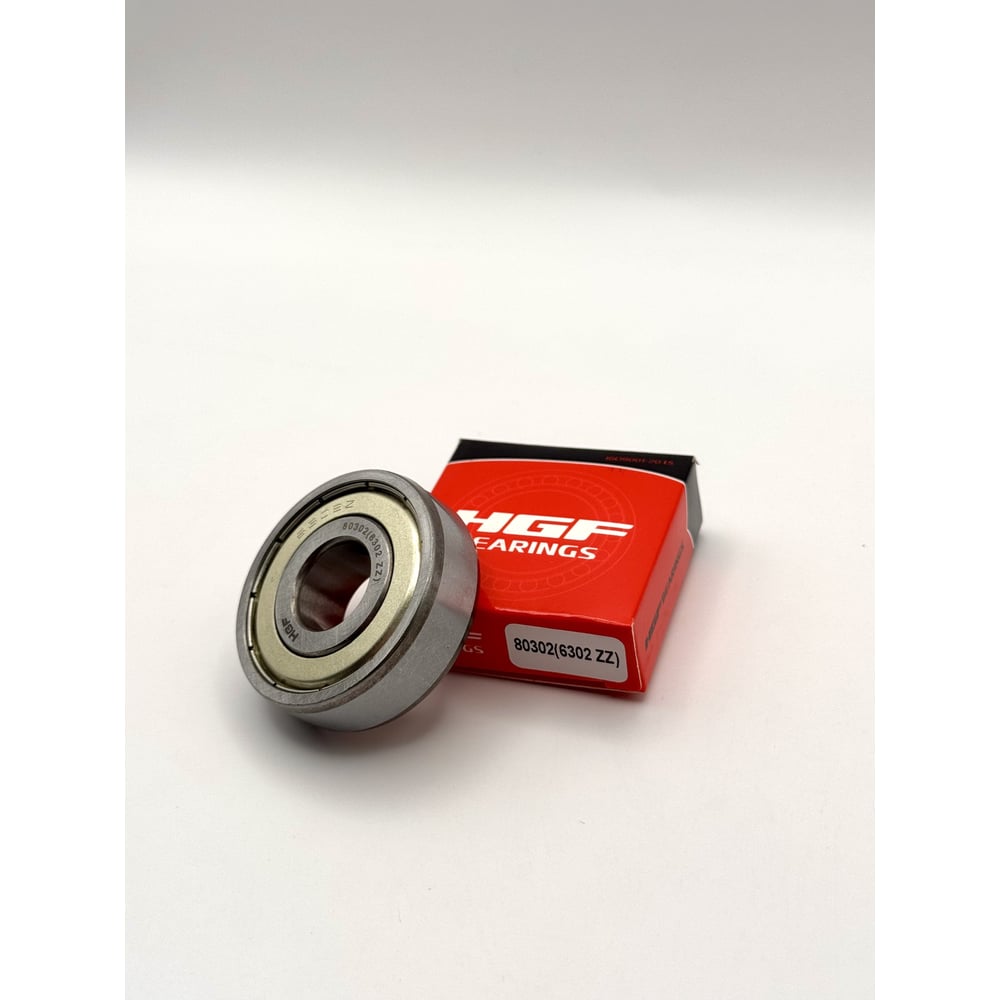 Изображение товара Подшипник HGF 80302 6302 ZZ 15x42x13 мм шариковый однорядный радиальный
