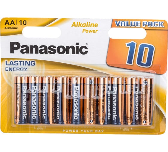 Изображение товара Батарейка Panasonic LR6 Alkaline Power BL10 УТ-00000254