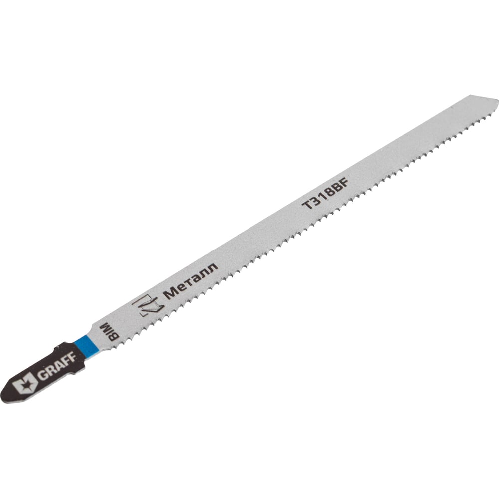 Изображение товара Пилка по металлу T318BF Bi-metal Master 110 мм для лобзика GRAFF 1304110