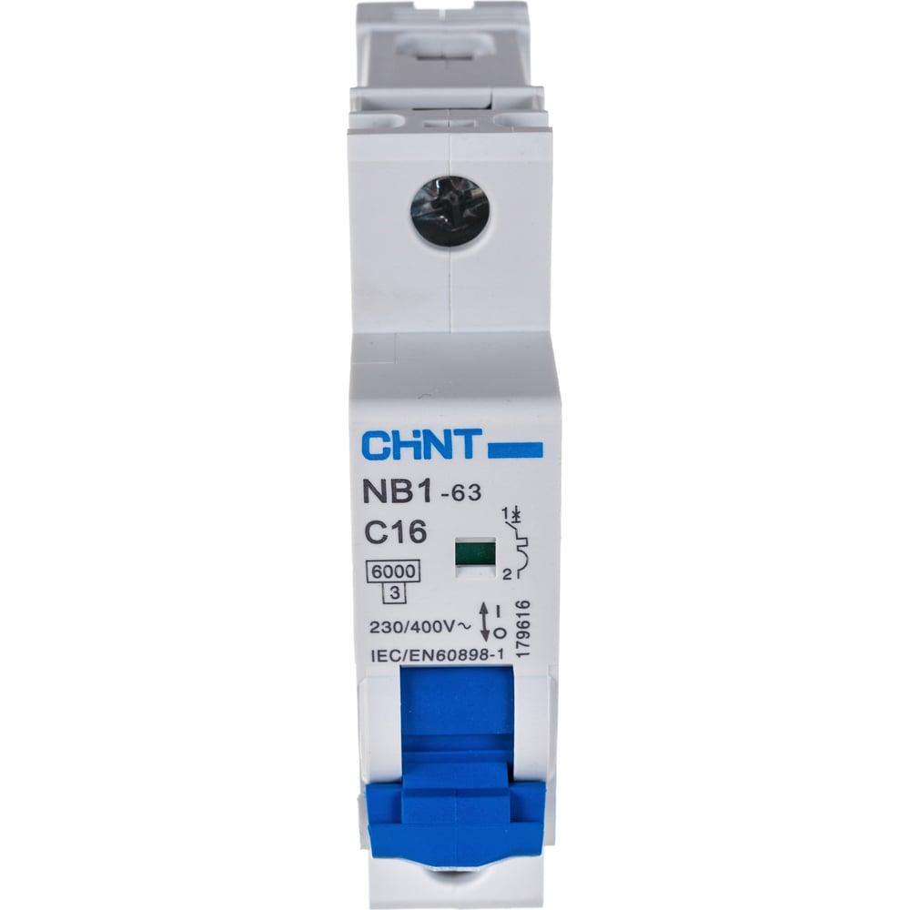 Автоматический выключатель CHINT выключатель автоматический модульный 1п d 10а 6ка nb1 63 r chint 179628