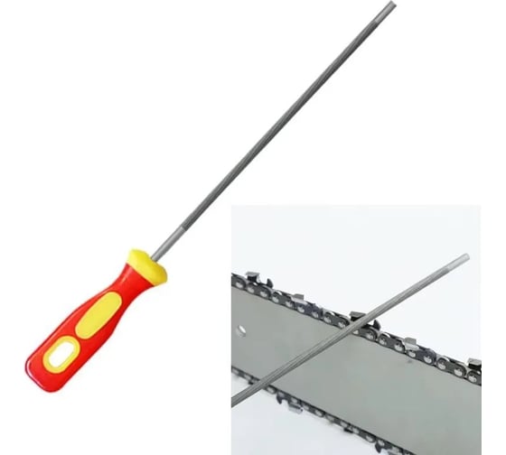 Изображение товара Напильник для заточки цепей бензопил Vitatools диаметр 5.5мм napilnik-dlya-zatochki-tsepey-5-5mm