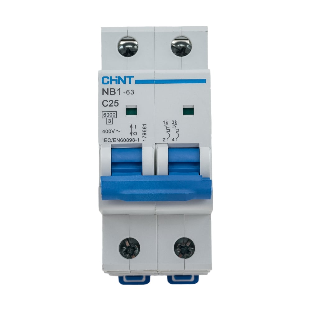 Автоматический выключатель CHINT выключатель автоматический модульный 3п b 63а 6ка nxb 63 r chint 814202