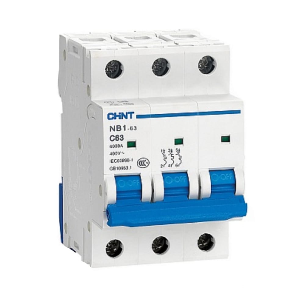 Автоматический выключатель CHINT выключатель автоматический дифференциального тока 4п c 10а 30ма тип ac 6ка dz47le 32 chint 199640