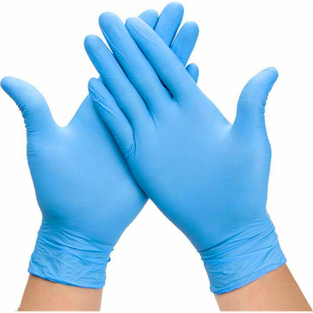 Нитриловые перчатки EcoLat нитриловые перчатки с эластичным манжетом пара