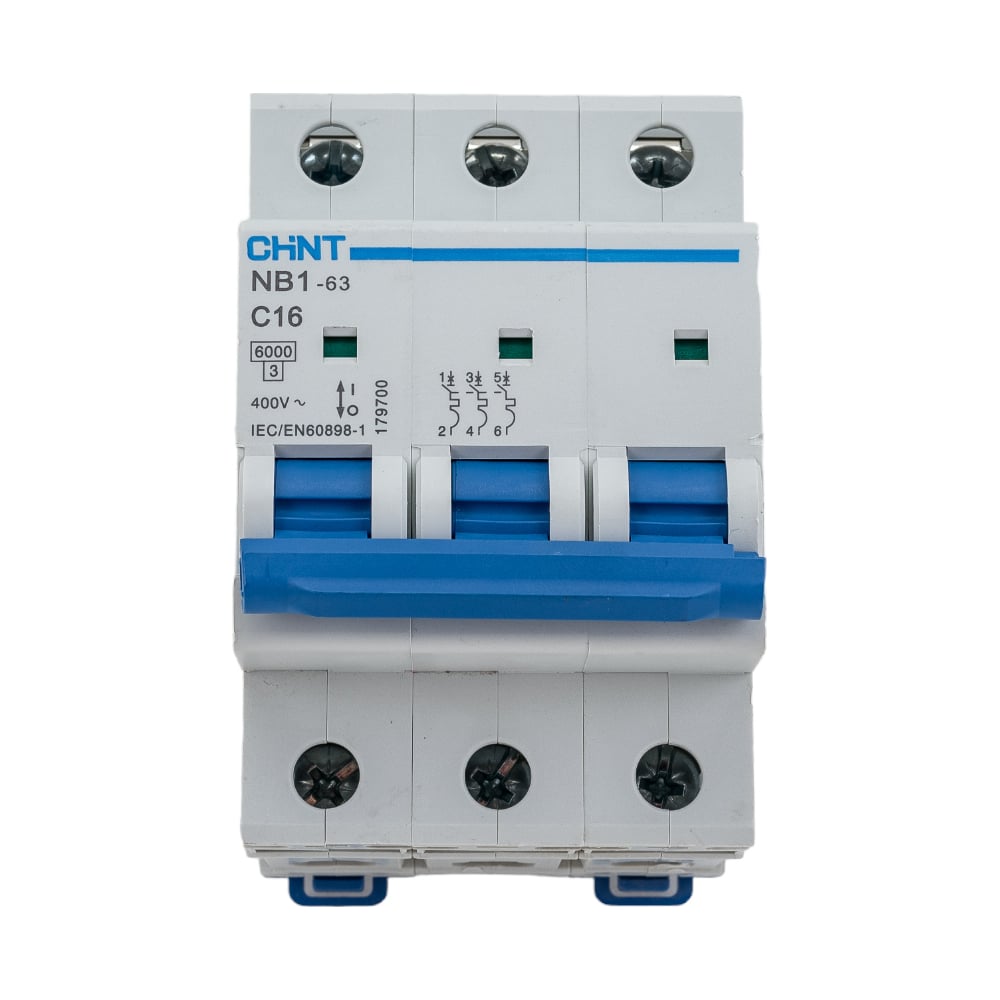 Автоматический выключатель CHINT выключатель автоматический дифференциального тока 4п c 10а 30ма тип ac 6ка dz47le 32 chint 199640