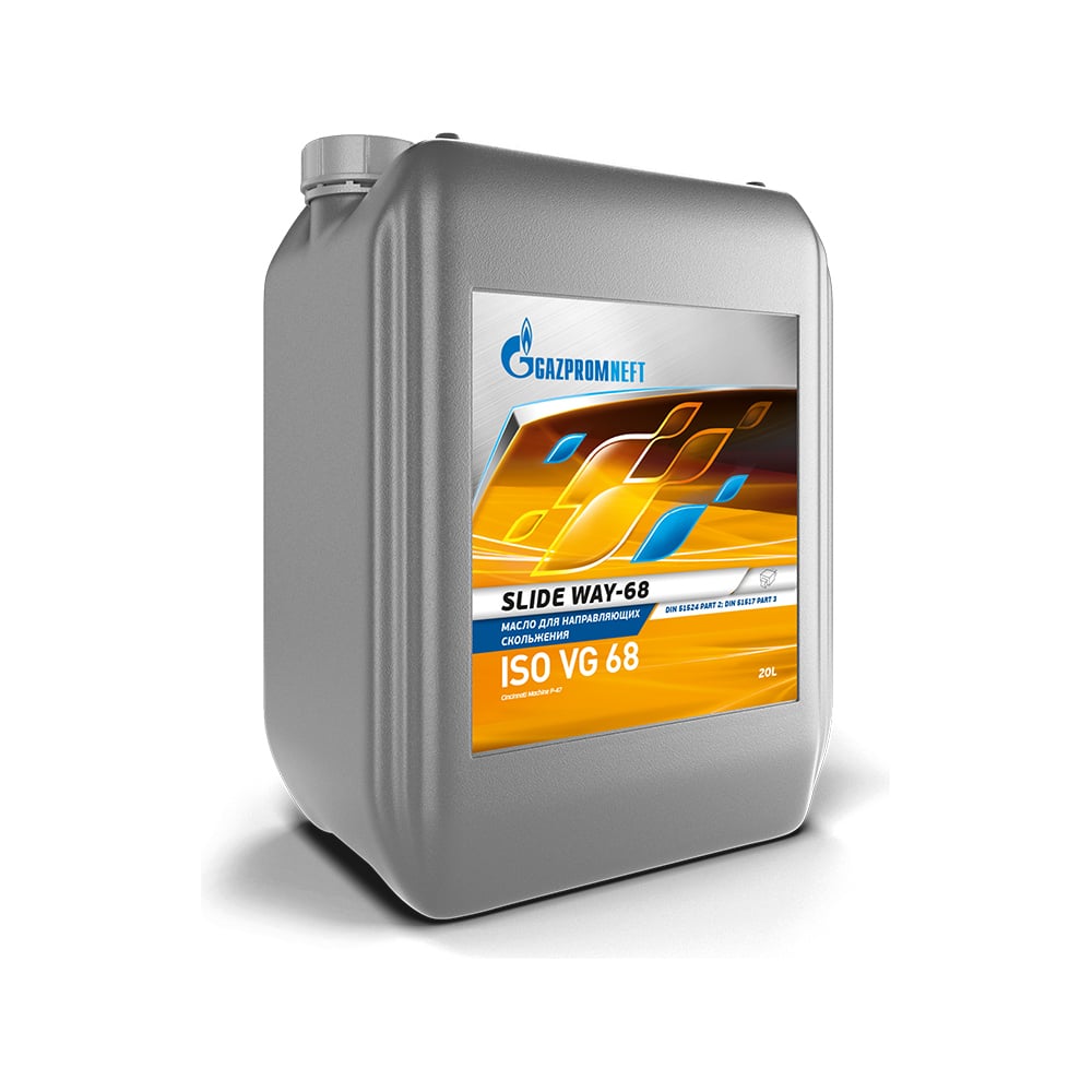 Изображение товара Масло гидравлическое GAZPROMNEFT Slide Way-68 20 л минеральное ISO 68 канистра