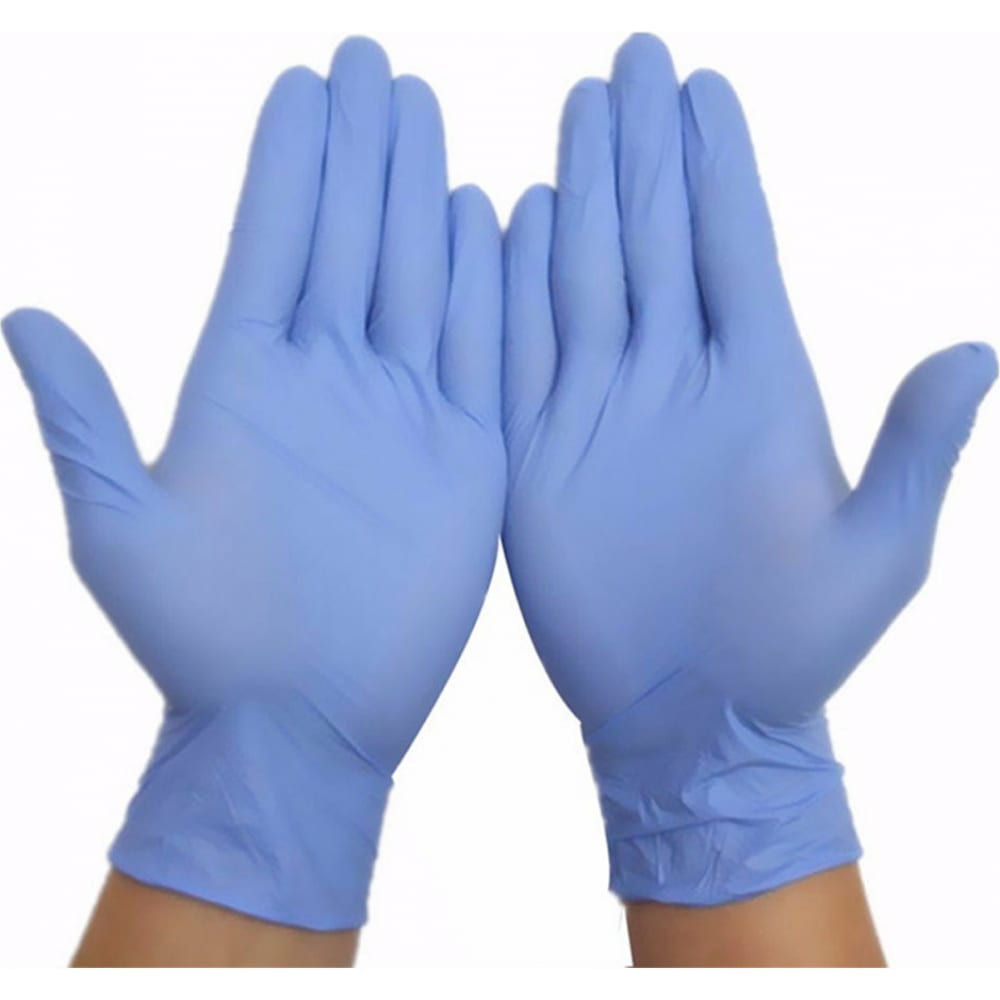 Нитриловые перчатки EcoLat нитриловые перчатки с эластичным манжетом пара