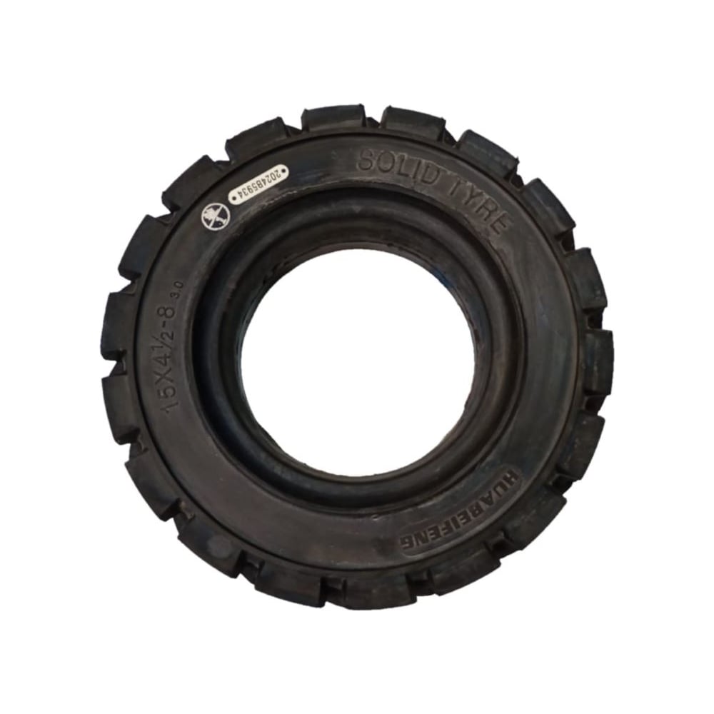 Изображение товара Шина суперэластик HUABEIFENG 15x4 1/2-8 TL104 FAST FIT для погрузчиков