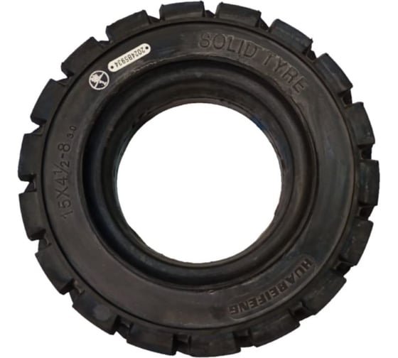 Изображение товара Шина суперэластик HUABEIFENG 15x4 1/2-8 TL104 FAST FIT 154128TL104FF3385