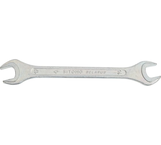 Изображение товара Ключ гаечный с открытым зевом двусторонний СИТОМО 16x17 7811-4230-00. 01D Исп.1