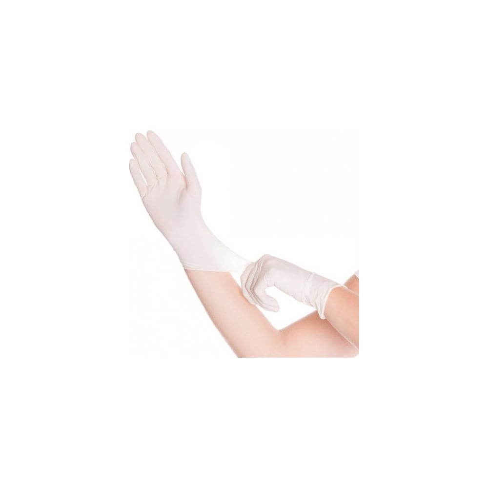 фото Неопудренные латексные перчатки ecolat