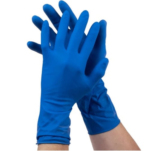 Изображение товара Хозяйственные латексные перчатки EcoLat 6 шт./уп., размер S 72326/S