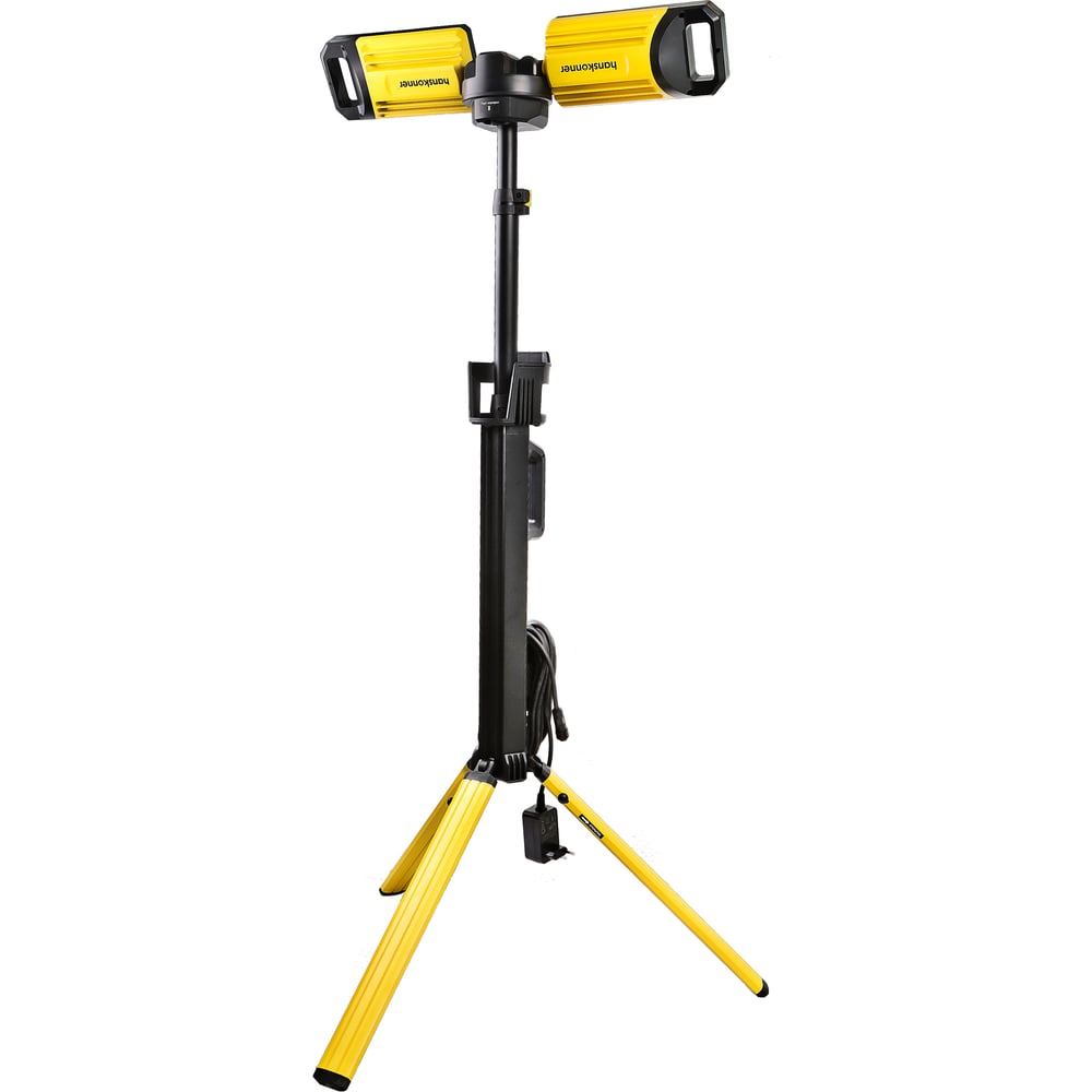 Изображение товара Мачта осветительная аккумуляторная Hanskonner 5000лм, 3 режима, 890-1920мм, HK4055-01-02