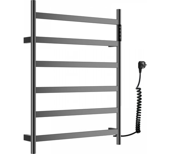 Изображение товара Полотенцесушитель электрический Wonzon & Woghand темный графит WW-A405-GM