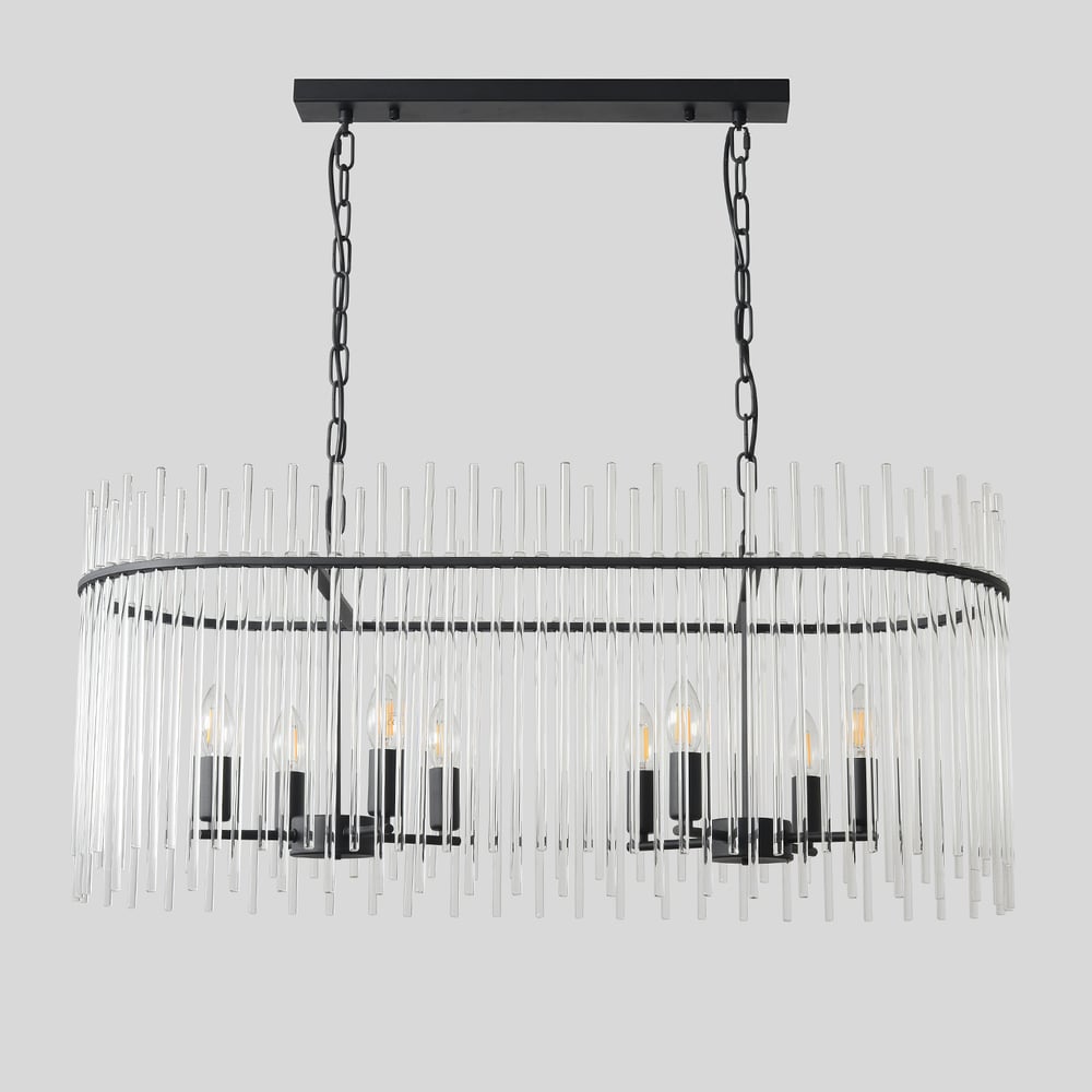 Изображение товара Подвесная люстра Crystal lux CLARO SP8 современный дизайн 8 ламп