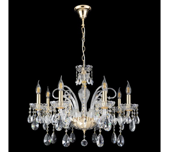 Изображение товара Подвесная люстра Crystal lux MONICA SP8 GOLD